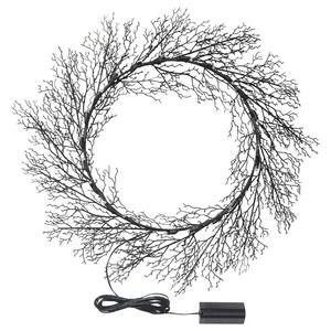 IKEA‎ KUSTFYR LED Wreath, Artificial Battery Operated/Outdoor (705.603.66) NEW